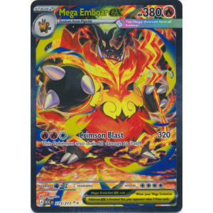 Mega Emboar ex (Alt Full Art) - 273/217