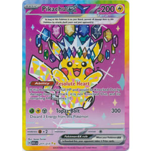 Pikachu ex (Alt Full Art) - 277/217