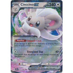 Cinccino ex - 073/086 - ME04: Chaos Rising [DOUBLE RARE] [Near Mint] | Ozzie Collectables