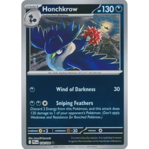 Honchkrow - 058/094 (Reverse Foil)