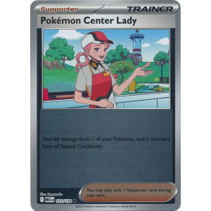 Pokemon Center Lady - 123/132 (Reverse Foil)