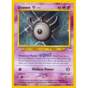 Unown W - 29/105