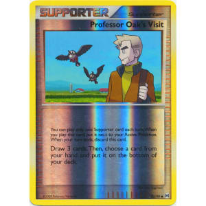 Professor Oak's Visit - 90/99 (Reverse Foil)