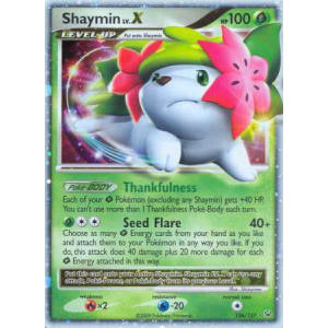 Platinum 126 Shaymin LV.X Holo PSA 8