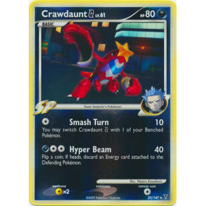 Crawdaunt G - 23/147 (Reverse Foil)