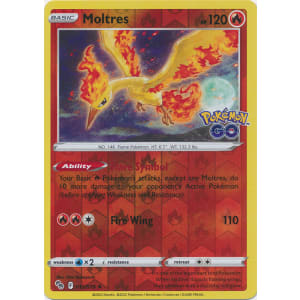 Pokemon MOLTRES 012/078 - Pokemon GO - RARE HOLO - MINT