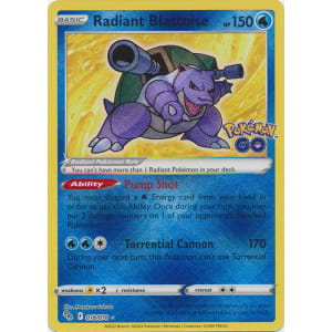 Radiant Blastoise - 018/078