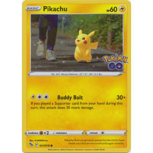 Pikachu · Pokémon GO (PGO) #027 ‹ PkmnCards