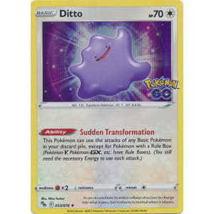  Ditto Pokemon Card