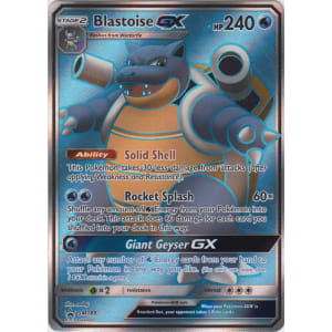 Blastoise-GX - SM189 Jumbo Size