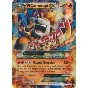 M Camerupt-EX - XY198 Jumbo Size