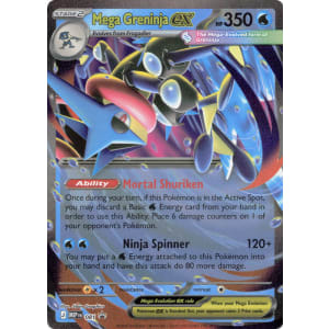 Mega Greninja ex - MEP081 Jumbo Size