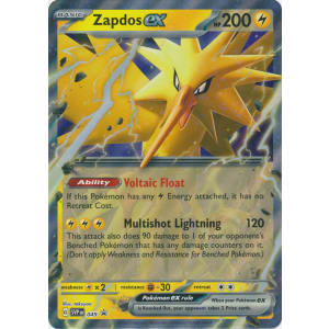 Zapdos GX Full Art Gold Metal Pokemon Card