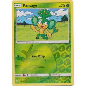 Pansage - 12/147 (Reverse Foil)