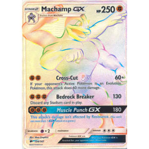 Machamp-GX (Rainbow Rare) - 154/147