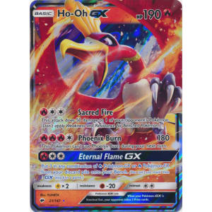 Ho-oh GX - 21/147 Ultra Rare - Burning Shadows