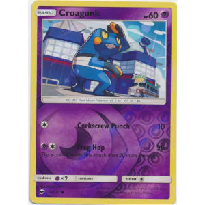 Croagunk - 54/147 (Reverse Foil)