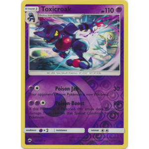 Toxicroak - 55/147 (Reverse Foil)