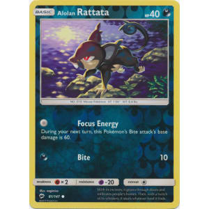 Alolan Rattata - 81/147 (Reverse Foil)