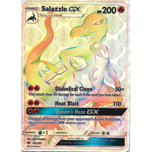 Salazzle-GX (Rainbow Rare) - 151/147