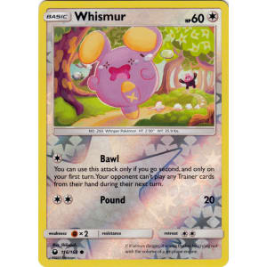 Whismur - 116/168 (Reverse Foil)