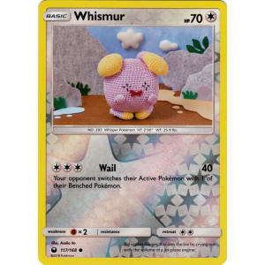 Whismur - 117/168 (Reverse Foil)