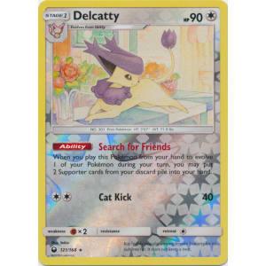 Delcatty - 121/168 (Reverse Foil)