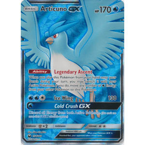 Pokemon Articuno GX Full Art Holo 154/168 NM/M