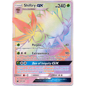 Shiftry-GX (Rainbow Rare) - 169/168