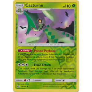 Cacturne - 20/168 (Reverse Foil)