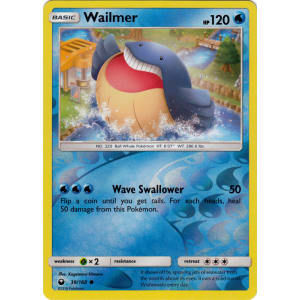 Wailmer - 39/168 (Reverse Foil)