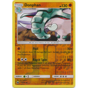 Donphan - 73/168 (Reverse Foil)