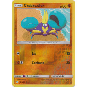 Crabrawler - 121/236 (Reverse Foil)