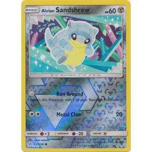 Alolan Sandshrew - 137/236 (Reverse Foil)