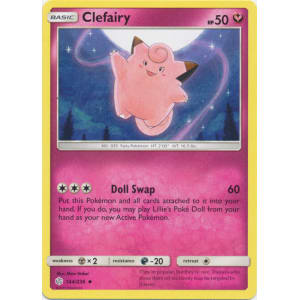 Card Clefairy 144/236 da coleção Cosmic Eclipse