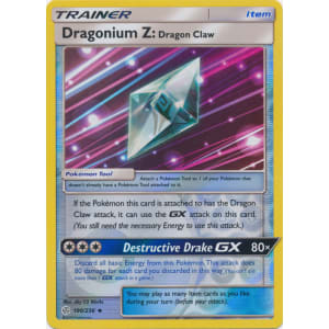 Dragonium Z: Dragon Claw - 190/236 (Reverse Foil)