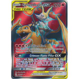 Charizard & Braixen-GX (Full Art) - 212/236