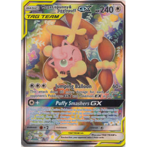 Mega Lopunny & Jigglypuff-GX (Alt Full Art) - 226/236