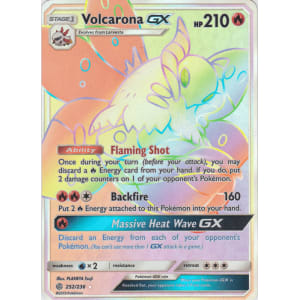 Volcarona-GX (Rainbow Rare) - 252/236