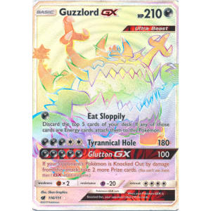 Guzzlord Gx Hyper Rare 116111