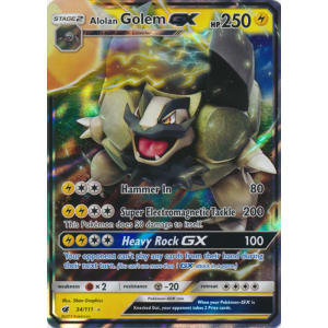 Alolan Golem-GX - 34/111