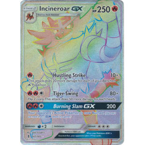 Incineroar-GX (Rainbow Rare) - 147/145