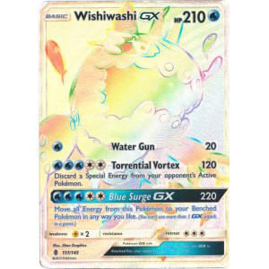 Wishiwashi-GX (Rainbow Rare) - 151/145