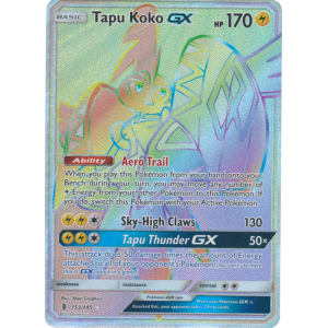 Tapu Koko-GX (Rainbow Rare) - 153/145