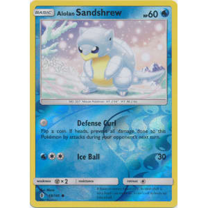 Alolan Sandshrew - 19/145 (Reverse Foil)