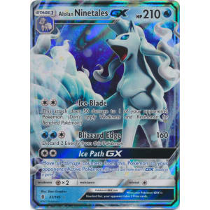 alolan ninetales gx 22