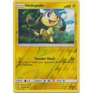 Helioptile - 43/145 (Reverse Foil)