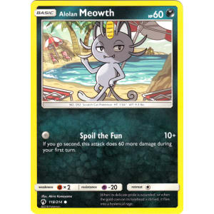 Alolan Meowth - 118/214