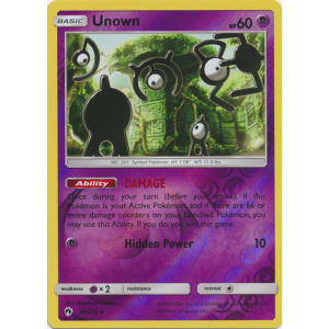 Unown - 90/214 (Reverse Foil)