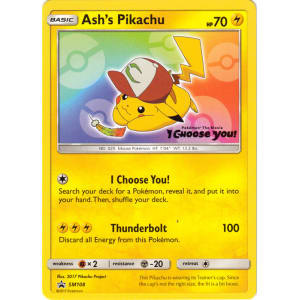 Ash's Pikachu - SM108